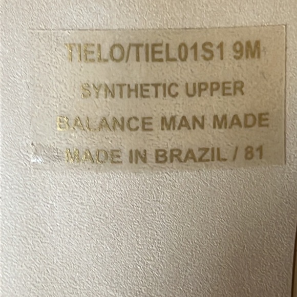 Steve Madden Chunky woven texture sets. tall flared heel , open toe size 9m - Picture 9 of 10